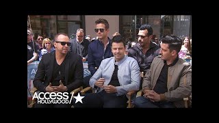 New Kids On The Block Talk Hanging Tough For 30 Years  Access Hollywood [upl. by Valer33]