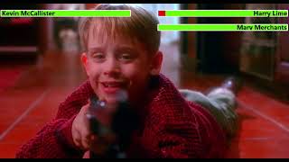 Home Alone 1990 Battle Plan with healthbars Christmas Day Special [upl. by Oryaj881]