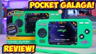 My Arcade Pocket Player Galaga Galaxian amp Xevious Review Cheap Handheld [upl. by Marlette]