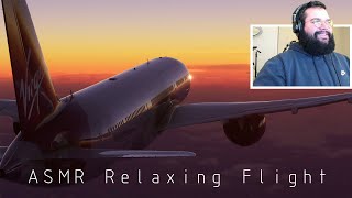 ASMR A Relaxing Evening Flight [upl. by Nauqit73]