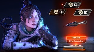 The Best Wraith Heirloom Moments EVER in Apex Legends [upl. by Sivek745]