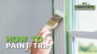 How to Paint Trim [upl. by Mireielle]