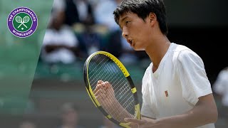 Match Point Shintaro Mochizuki vs Carlos Gimeno Valero Junior Wimbledon 2019 final [upl. by Ona]