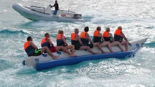 Banana boat ride Hurghada Red Sea [upl. by Dorothy925]