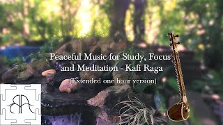 1 hour Vedic Traditional Music for Study Focus and Meditation  Kafi Raga [upl. by Aerdnac]