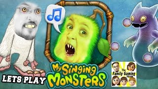 Lets Play MY SINGING MONSTERS Dad amp Son Drum Drum Bump Dudda Bum Bum Face Cam Commentary [upl. by Coco622]