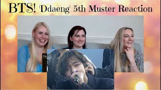 BTS Ddaeng 5th Muster Performance Reaction [upl. by Haidedej353]