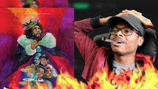 Mumble Rap Takes An L J Cole  KOD  Full Album Review Reaction [upl. by Aronal532]