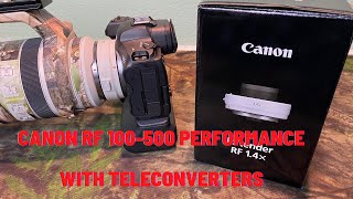 Canon RF 100500mm Lens Performance with Teleconverters [upl. by Dielle898]