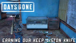 Days Gone  Earning Our Keep  Sherman Camp Is Crawling  Get The Liston Knife [upl. by Dorie47]