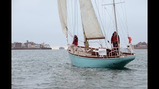 My Classic Boat Lively Lady Frederick Shepherd 36ft ketch 1948 [upl. by Abott]