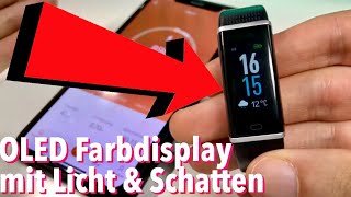 Fitness Tracker mit Farbdisplay im Test Review WILLFUL Fitness Armband [upl. by Evol296]