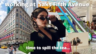 my experience working at Saks Fifth Avenue part 1 [upl. by Hansel40]