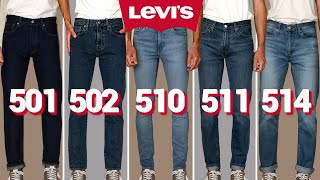 Pruebo TODOS los Levis y te digo cuál queda mejor 👖 La guia definitiva de fits Levis [upl. by Auhsuj169]