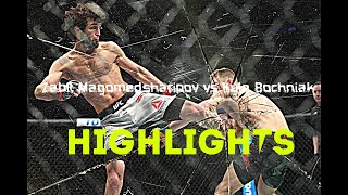 Zabit Magomedsharipov vs Kyle Bochniak FIGHT HIGHLIGHTS [upl. by Ethelred]