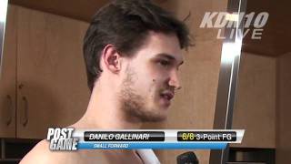 RARE  Shocking Interview with Danilo Gallinari [upl. by Itaws474]