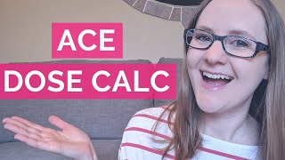 ACE Dosage Calculations in 6 EASY Steps  Dosage Calculations Practice Problems [upl. by Calisa990]