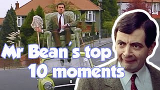 Mr Beans Top 10 Moments  Mr Bean [upl. by Kahlil]