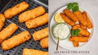 Air Fryer Fish Sticks Fish Fingers [upl. by Yhtomit]