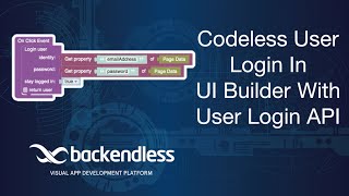 Using the Codeless User Login API [upl. by Willey]