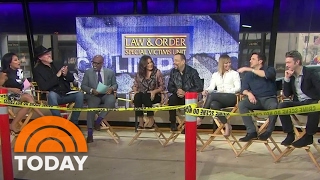 Mariska Hargitay IceT ‘Law amp Order SVU’ Stars Celebrate Its 400th Episode  TODAY [upl. by Bergin]