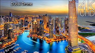 Dubai in 4K UHD Drone [upl. by Nnalorac183]