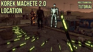 Dying Light  Korek Machete V2 Blueprint Location Tutorial [upl. by Labannah]