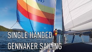 Life is Like Sailing  Single Handed Gennaker Sailing [upl. by Pierro]