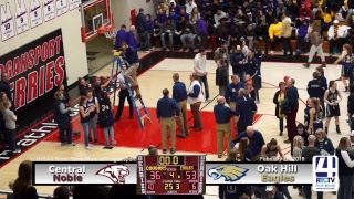 Girls SemiState Basketball  Logansport Oak Hill vs Central Noble [upl. by Azer]