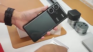 Redmi Note 13 Pro 5G Black Unboxing [upl. by Ahsi]