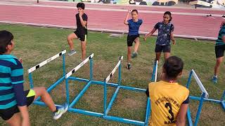 Hurdles drills for mobility and agility [upl. by Ahsercel]