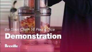 The Sous Chef® 16 Peel amp Dice  The food processor that does it all  Breville USA [upl. by Aloek]