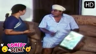 Doddanna Deepavali Comedy Scenes  Kannada Comedy Videos  Challenge Gopalakrishna Kannada Movie [upl. by Raphael]