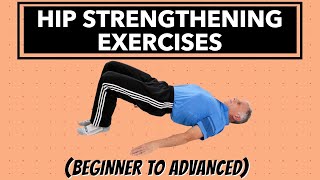 Exercises to Strengthen All 3 Glutes amp Help Decrease Hip Pain Beginner amp Advanced [upl. by Toby]