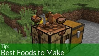 Best Foods to Make in Minecraft [upl. by Nahsin313]