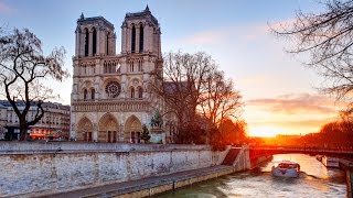 Visit Notre Dame Cathedral in Paris France [upl. by Drehcir]