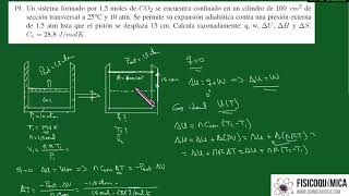 Termodinámica  Expansión adiabática irreversible [upl. by Shanly972]