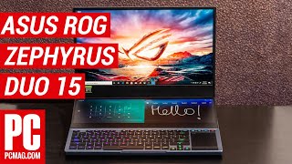 Asus ROG Zephyrus Duo 15 GX550 Review [upl. by Cobbie]