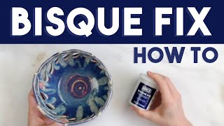 How to fix broken ceramics  BISQUE FIX TUTORIAL [upl. by Ahtela]