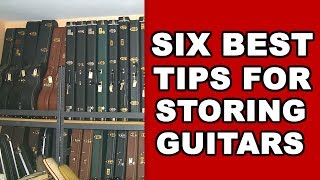 Best 6 tips to store guitars or other stringed instruments [upl. by Havot]