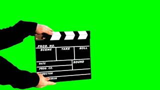 Green screen clapperboard PART 2 [upl. by Watkin]