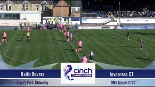 Raith Rovers Vs Inverness CT [upl. by Nivlek]