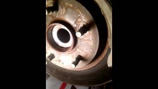 Pontiac G6 cv shaft replacement [upl. by Cinnamon]