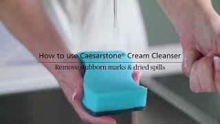 How to clean Caesarstone quartz benchtops [upl. by Tama]