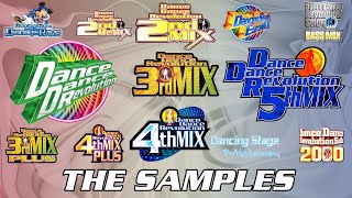 DanceDanceRevolution THE SAMPLES 1st5thMix [upl. by Wightman]