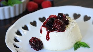 Classic Italian Panna Cotta Recipe  How Tasty Channel [upl. by Kelvin127]