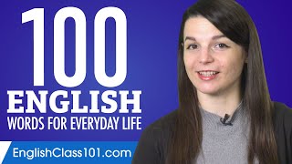 100 English Words for Everyday Life  Basic Vocabulary 5 [upl. by Christy]