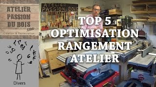 TOP 5 CONSEILS POUR OPTIMISER LE RANGEMENT DE SON ATELIER [upl. by Teresina77]