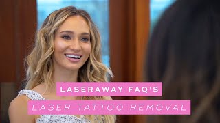 Most Common Questions About Laser Tattoo Removal  LaserAway [upl. by Perice22]