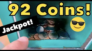 92 Coins Found In A Coinstar Machine Jackpot [upl. by Nycila]